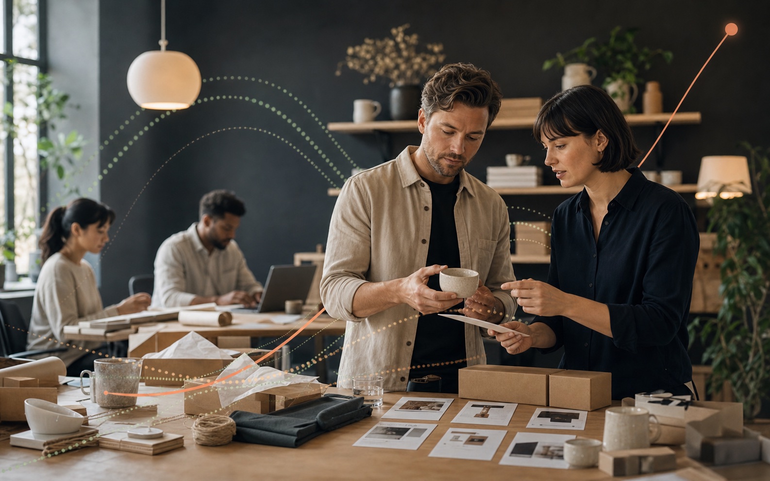 Commerce-team forbinder produkter, kunderejser og markedsføringsværdi
